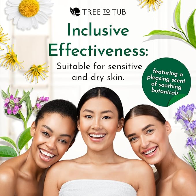 Tree To Tub Glycolic Acid Toner for Face w/Witch Hazel & Hydrating Aloe Vera for Smooth Skin - Minimizes Appearance of Fine Lines & Brightens - Vegan Exfoliating Toner for Women & Men-Velvo Beauty