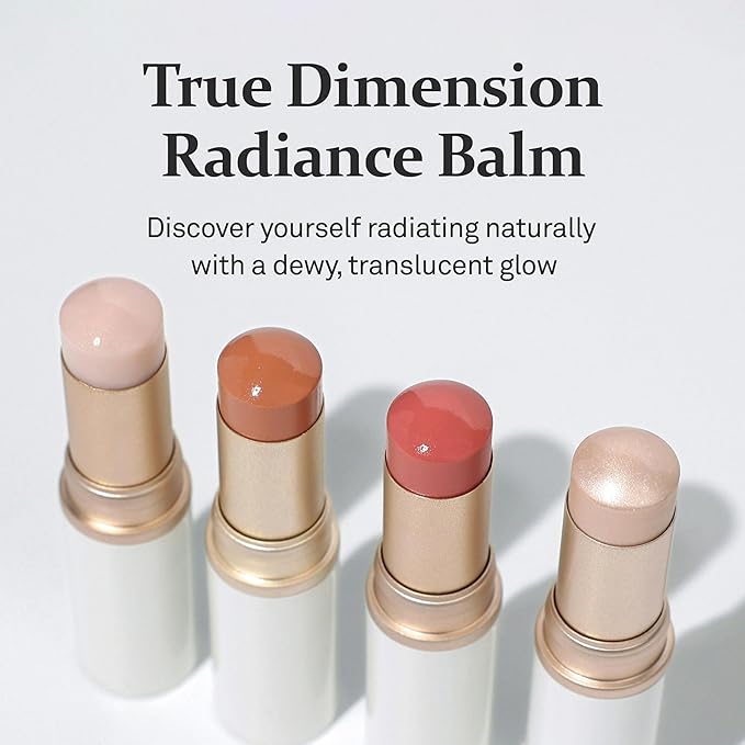 hince True Dimension Radiance Balm 10g - Natural Shimmer Glow Face Highlighter Stick Glow Balm Korean Blush Transparent Color Skin Tone Slim Fitting Texture, Multi Makeup Stick (1, DAWN RAY, TP002)-Velvo Beauty