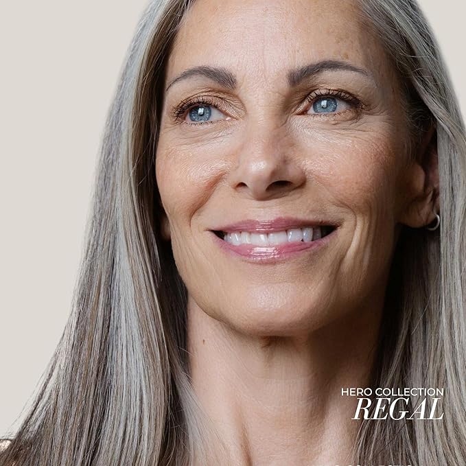 FITGLOW Beauty Lip Colour Serum | Hydrating Lip Gloss | Plumping Anti-Aging Lip Treatment | Natural Shine with Pomegranate Sterols & Collagen | Buildable Color for Dry Chapped Lips | Regal - 10g-Velvo Beauty