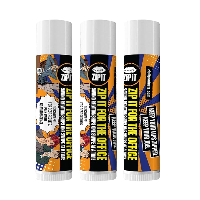 Zip It For The Office Lip Balm - Saving Relationships One Swipe At A Time-Velvo Beauty