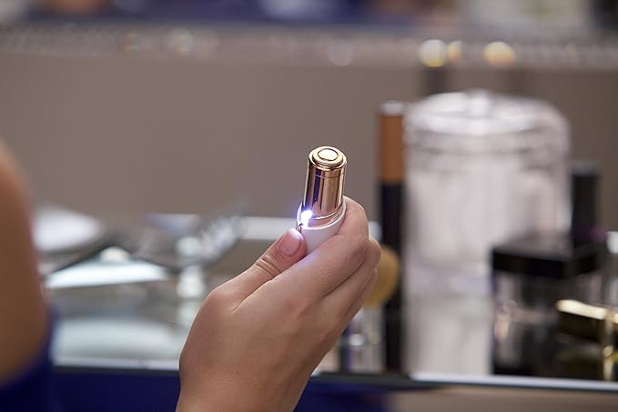 Finishing Touch Flawless Women's Painless Hair Remover , White/Rose Gold-Velvo Beauty