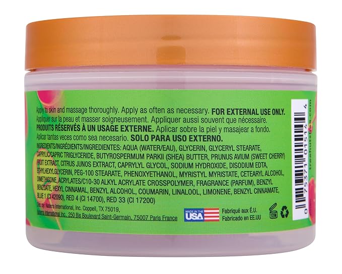 Tree Hut Cherry Rave Whipped Shea Body Butter | Long-lasting Hydration Leaves Skin Feeling Soft & Moisturized | Limited Edition Fall | Nourishing Essential Body Care | 8.4 fl oz.-Velvo Beauty