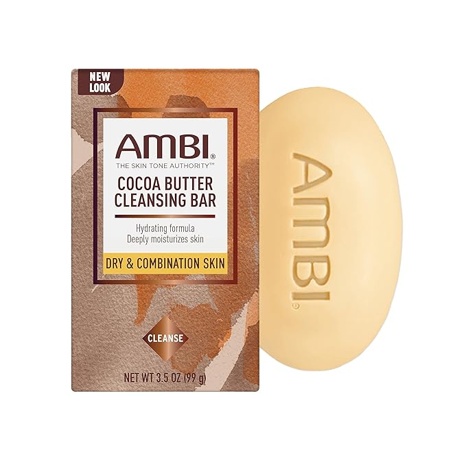 Ambi Even & Clear Under Eye Serum Anti Aging Formula with Peptides and Hyaluronic Acid to Reduce Fine Lines and Wrinkles, with Cocoa Butter Cleansing Bar-Velvo Beauty
