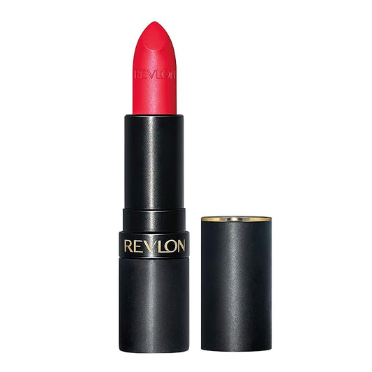 Revlon Super Lustrous The Luscious Mattes Lipstick, High Impact with Moisturizing Velvety Formula, Fire & Ice, 0.74 oz-Velvo Beauty