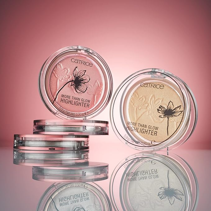 Catrice More Than Glow Powder Highlighter in Supreme Rose Beam with Silky Soft Texture for a Subtle Glow-Velvo Beauty
