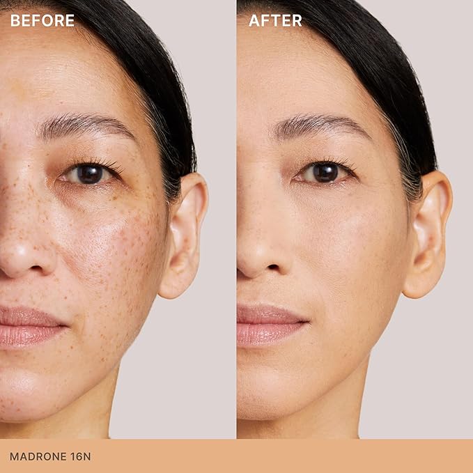 ILIA - Skin Rewind Complexion Stick - Foundation + Concealer + Skincare | Non-Toxic, Vegan, Cruelty-Free, Clean Makeup (16N - Madrone, 0.35 oz | 10 g)-Velvo Beauty