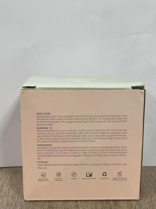 Beetles Gel Nail Polish Set, 6 Colors Silver Cat Eye Gel Polish Sheer Jelly Red Pink Yellow Green Black Neon Gel Translucent Glitter Effect with Magnet Soak Off UV Manicure Gifts for Women-Velvo Beauty