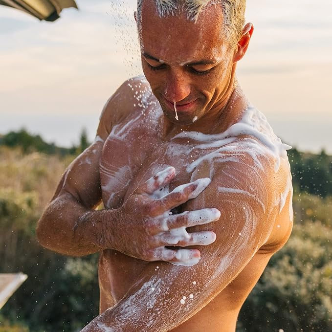 Every Man Jack Body Wash Variety Box - Includes Four Body Washes with Clean Ingredients & Incredible Scents - Round Out His Routine with Sandalwood, Cedarwood, Juniper Sage, & Sea Salt Body Washes-Velvo Beauty
