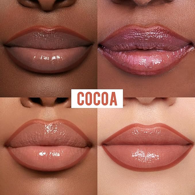 iMethod Lip Stain - Lip Liner Stain, Peel Off Lip Stain with Tweezer, Natural Long Lasting, Waterproof, Easy to Use, Stay On All Day, Cocoa-Velvo Beauty