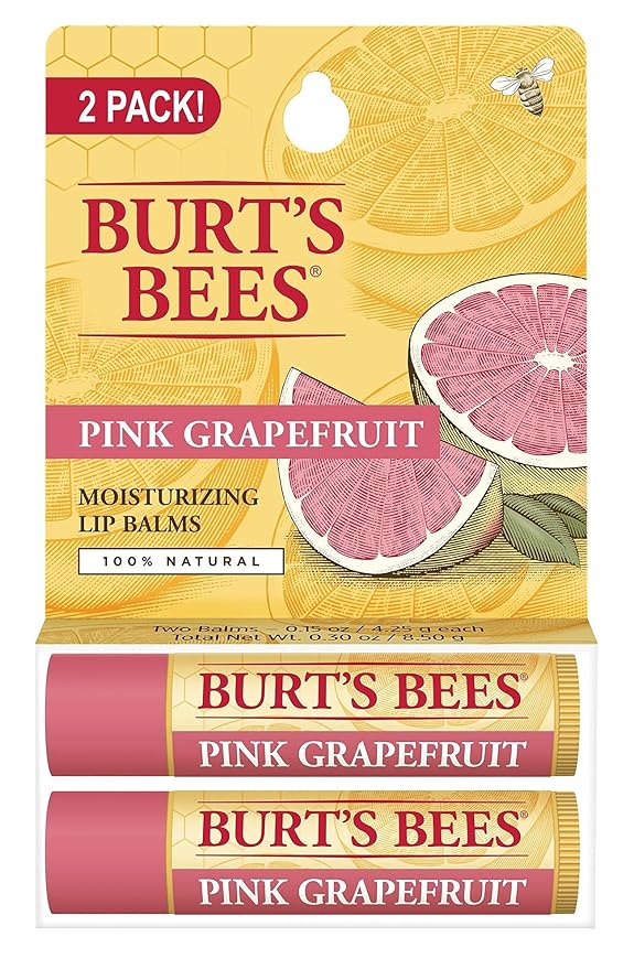 Pink Grapefruit Moisturizing Lip Balm Twin Pack-Velvo Beauty