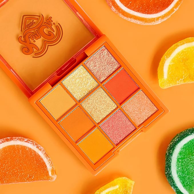 Kimchi Chic Beauty Citrus Queen - 9 Shades in 1 Makeup Palette - 01 ORANGE-Velvo Beauty