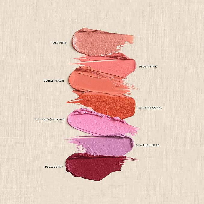 Honest Beauty 2-in-1 Creme Cheek Blush + Lip Color | EWG Verified, Vegan + Cruelty Free | Peony Pink, .1 oz-Velvo Beauty