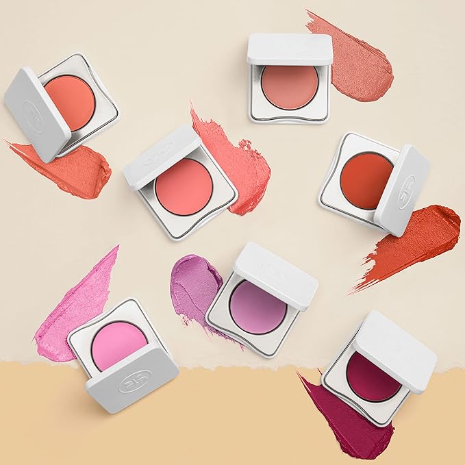 Honest Beauty 2-in-1 Creme Cheek Blush + Lip Color | EWG Verified, Vegan + Cruelty Free | Peony Pink, .1 oz-Velvo Beauty
