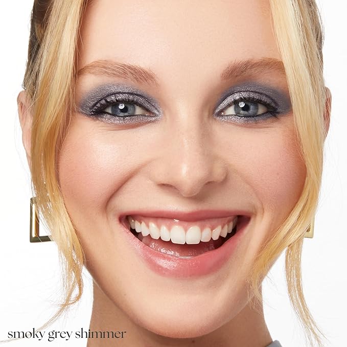 Julep Eyeshadow 101 Cream-to-Powder Waterproof Shadow Stick – Smoky Grey Shimmer – Long-Lasting, Crease-Proof, Medium Grey Shimmer Cream Eyeshadow with Built-in Smudger-Velvo Beauty