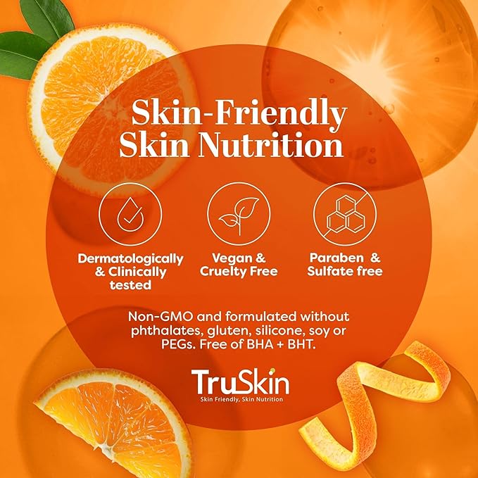 TruSkin Vitamin C Serum For Face – Anti Aging Face Serum with Vitamin C, Hyaluronic Acid, Vitamin E – Brightening Formula – Improve Appearance of Dark Spots, Tone, Fine Lines & Wrinkles, 2 Fl Oz-Velvo Beauty