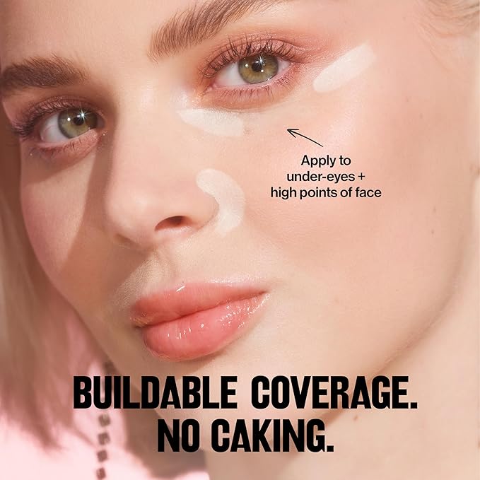 Revlon Glimmer Brightening Concealer, Liquid Under Eye Makeup, Made with Caffeine, Vitamin C, & Stevioside, 145, 0.3 fl oz-Velvo Beauty