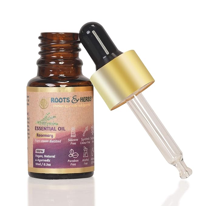 Roots & Herbs Rosemary Essential Oil-Velvo Beauty