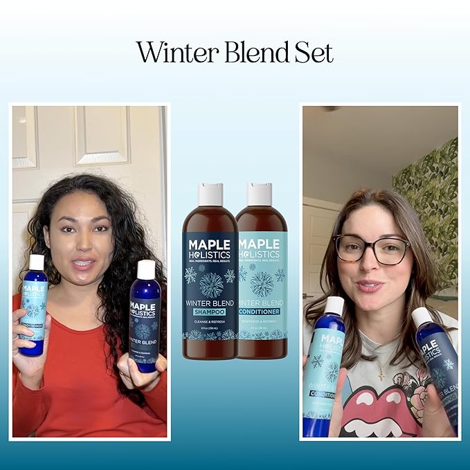 Sulfate Free Hard Water Shampoo and Conditioner - Hard Water Hair Treatments of Product and Minerals with Five Mint Essential Oils for Replenishing Hydration and Hair Shine - Paraben & Cruelty Free-Velvo Beauty