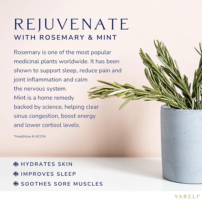 Magnesium Flakes, 5lb Rosemary Peppermint, Dead Sea Bath and Foot Soak, Alternative to Epsom Salt with Over 250,000mg of Magnesium Chloride Per Bag-Velvo Beauty