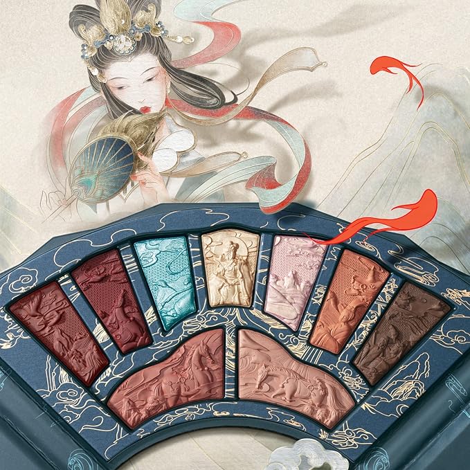 FLORASIS Floral Engraving Odey Makeup Palette (The Encounter)-Velvo Beauty