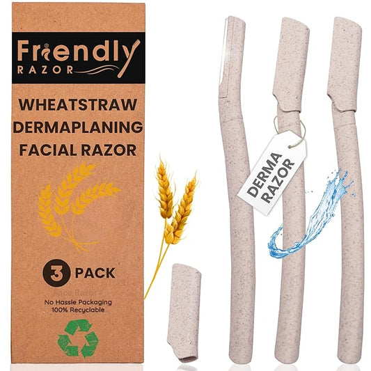 Dermaplaning Tool for Face – Removes Peach Fuzz & Exfoliates Skin | Dermaplane Blade | Facial Razors for Women | Derma Razor | Facial Razor | Face Shaver for Women | Microblade-Velvo Beauty