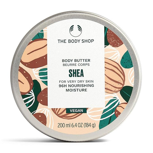 The Body Shop Shea Body Butter – Hydrating & Moisturizing Skincare for Very Dry Skin – Vegan – 6.4 oz-Velvo Beauty