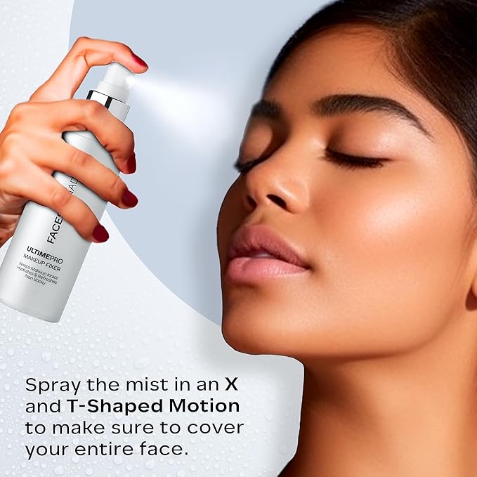 Faces Canada UltimePro Makeup Fixer Spray | Keeps Makeup Intact & Long-Lasting | Hydrating, Non-Sticky Mist for Fresh Finish | Lightweight & Refreshing | 1.69 Fl Oz (50ml)-Velvo Beauty