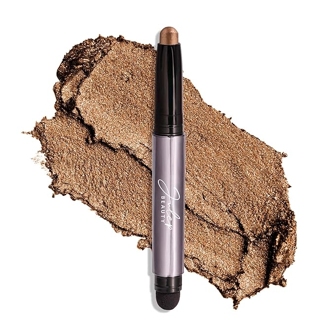 Julep Eyeshadow 101 Cream-to-Powder Waterproof Shadow Stick – Bronze Shimmer – Long-Lasting, Crease-Proof, Luminous Honey Brown Shimmer Eyeshadow with Built-in Smudger-Velvo Beauty