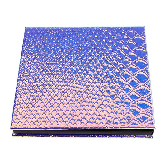 Empty Eyeshadow Makeup Box Magnetic Cosmetics Palette Eye Shadow Fish Scale DIY Storage Tray Small Size-Velvo Beauty
