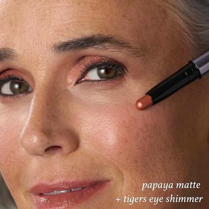 Julep Eyeshadow 101 Cream to Powder Waterproof Eyeshadow Stick, Tiger's Eye Shimmer-Velvo Beauty