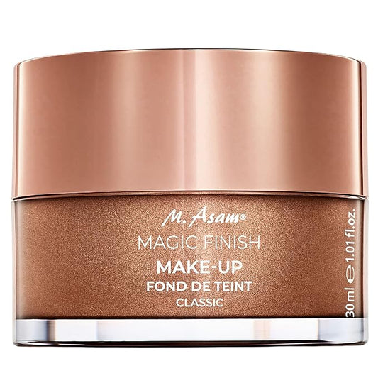 M. Asam Magic Finish Make-Up Mousse (1.01 Fl Oz) – 4in1 Primer, Foundation, Concealer & Powder With Buildable Coverage, Hides Redness And Dark Spots, Vegan, For Light To Medium Skin Tones-Velvo Beauty
