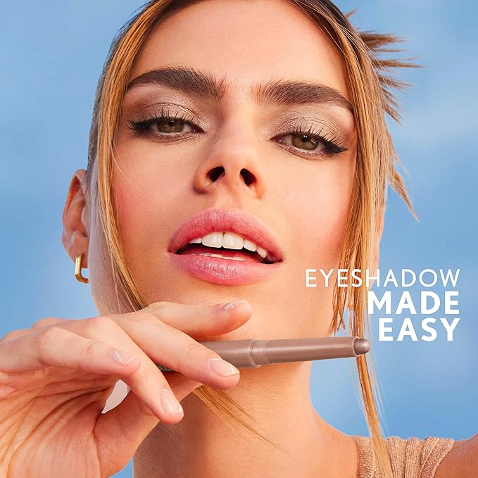 Covergirl Clean Eye Color, Rose Copper, Eyeshadow Sticks, Ultra Creamy Formula, Lightweight, Buildable Formula, Lasts All Day, Smudge-Proof, 0.05oz-Velvo Beauty