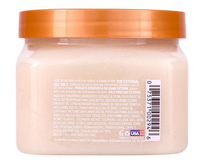 Tree Hut Vanilla Shea Sugar Exfoliating & Hydrating Body Scrub, 18 oz-Velvo Beauty