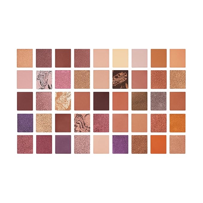 Makeup Revolution, Maxi Reloaded, Infinite Bronze, Eyeshadow Palette, 45 Shades, 60.8g-Velvo Beauty