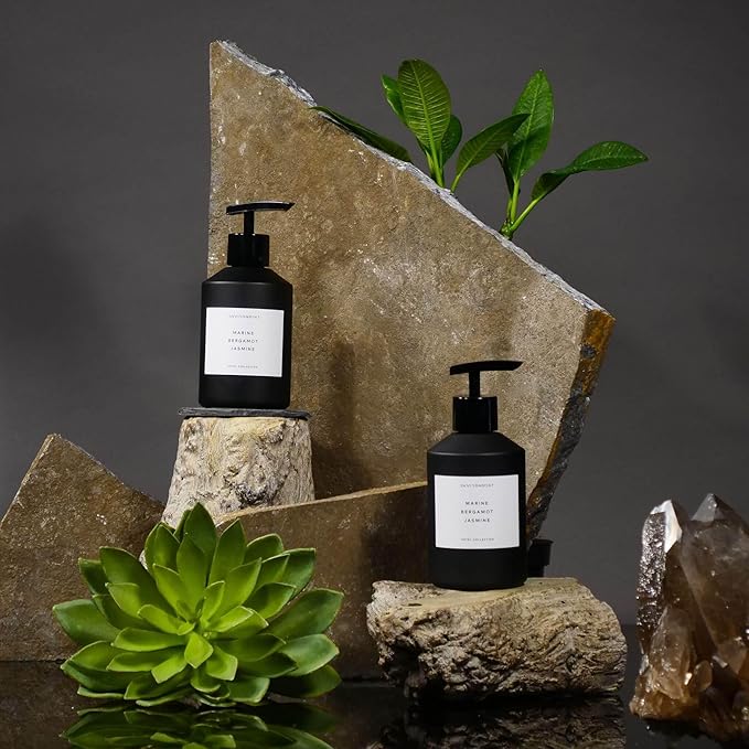 Environment Inspired by 5-Star Hotels 1HT Lotion, 300ml Luxury Scented Lotion (Santal | Musk) Bathroom Luxury, Men & Women High-End Body Lotion, Hand Cream, Dry Skin Treatment-Velvo Beauty