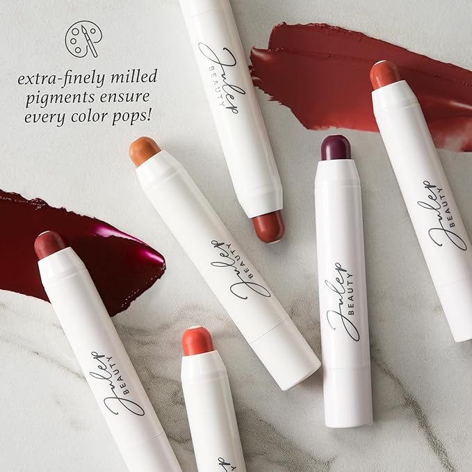 Julep It's Balm: Tinted Lip Balm + Buildable Lip Color - Brandy Wine - Natural Gloss Finish - Hydrating Vitamin E Core - Vegan-Velvo Beauty