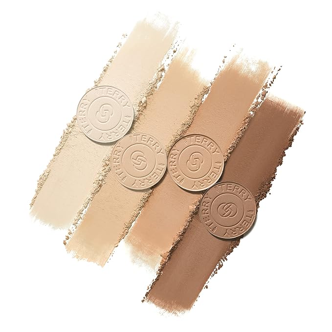 By Terry Hyaluronic Hydra-Powder Palette, 4-Shade, Vegan Contour Palette For Flawless & Matte Complexion, Medium to Warm-Velvo Beauty