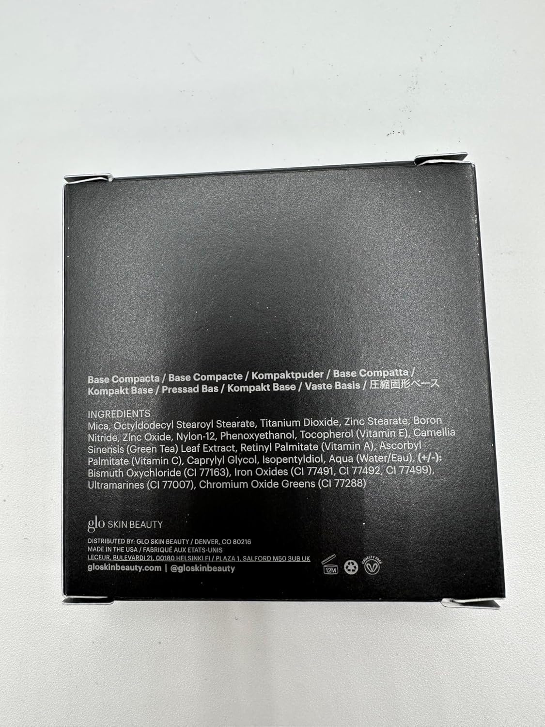 Glo Skin Beauty Pressed Base Powder Foundation Makeup (Golden Medium) - Flawless Coverage for a Radiant Natural, Second-Skin Finish-Velvo Beauty