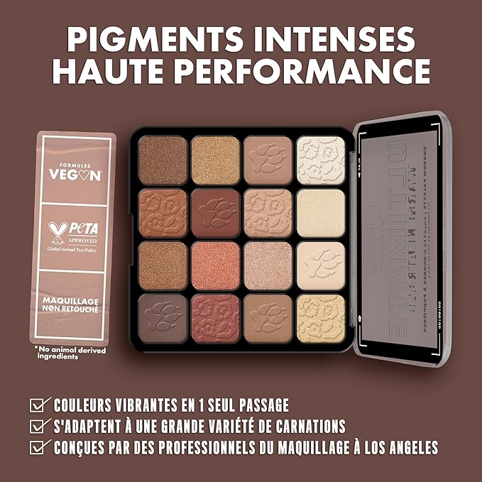 NYX PROFESSIONAL MAKEUP Ultimate Shadow Palette, Eyeshadow Palette - Warm Neutrals-Velvo Beauty