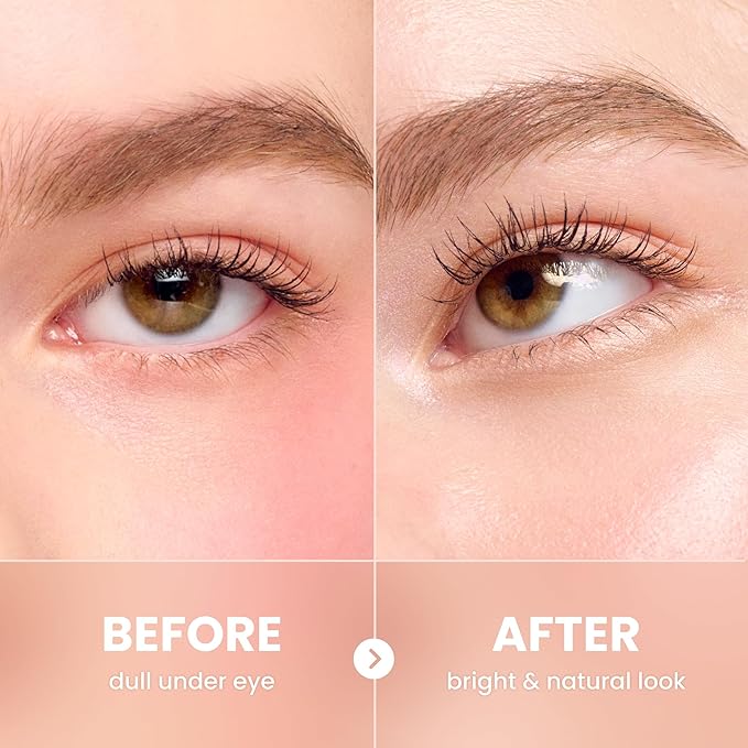 COLORGRAM Under Eye Highlighter Stick 01 Warm Tone | Silky-Smooth Long-Lasting Highlighter & Contouring Stick for Smudge-Proof, Shining Daily Makeup | K-Beauty Face Highlighters & Luminizers-Velvo Beauty