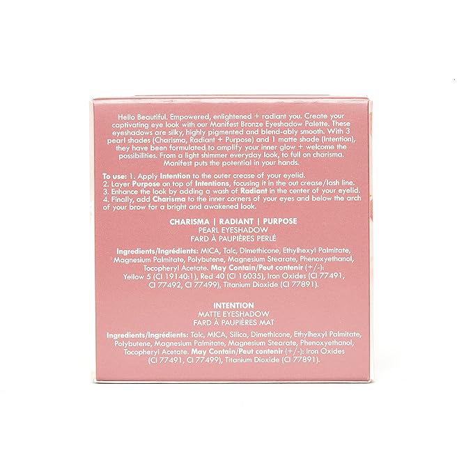Chella Makeup Eyeshadow Palette, Travel Size, Manifest-Velvo Beauty
