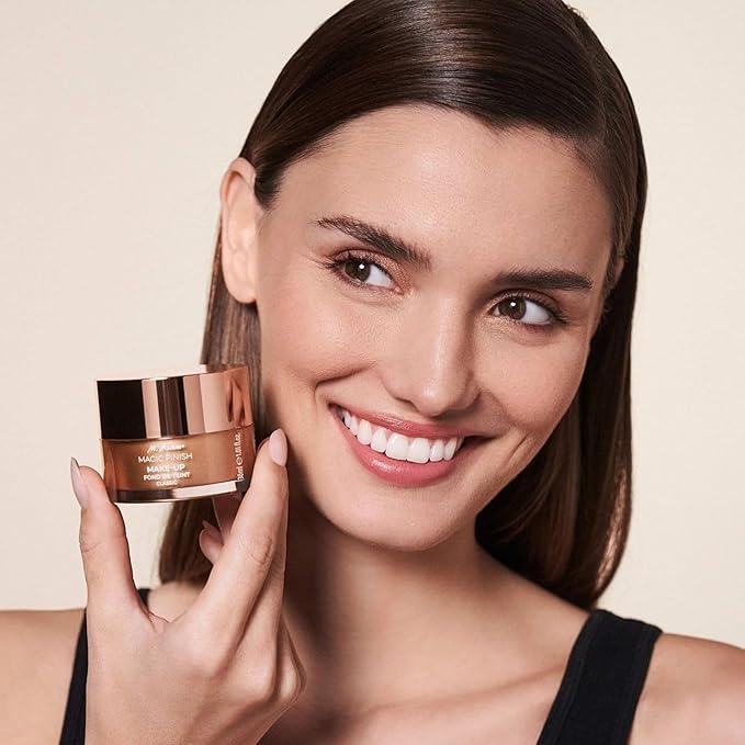 M. Asam Magic Finish Make-Up Mousse (1.01 Fl Oz) – 4in1 Primer, Foundation, Concealer & Powder With Buildable Coverage, Hides Redness And Dark Spots, Vegan, For Light To Medium Skin Tones-Velvo Beauty