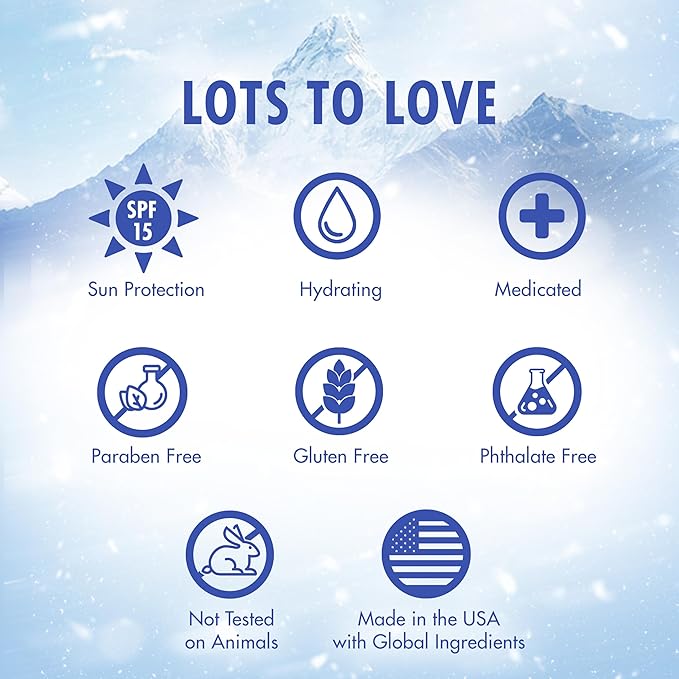 Mentholatum Natural Ice Cherry Flavor Medicated Lip Balm, Hydrating Lip Care for Dry, Chapped Lips, Moisturizing Formula with SPF 15 Helps Prevent Sunburn, Protection for Smooth, Soft Lips 48 Count-Velvo Beauty