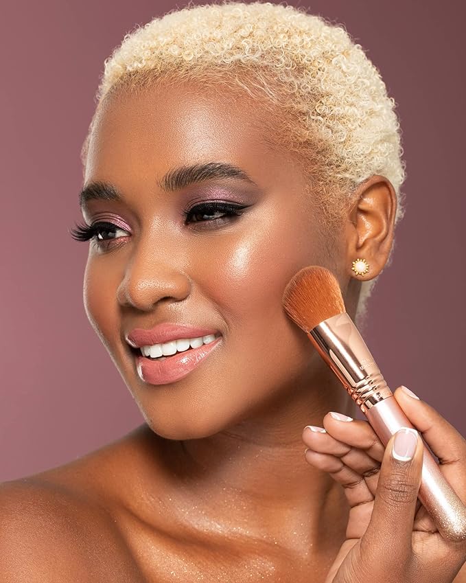 Sigma Beauty F47 Multitasker Makeup Brush – Multi-Use Face Makeup Brush for Blending, Contouring, & Buffing, Use with Foundation, Blush, Bronzer, Contour, or Highlighter (1 Brush)-Velvo Beauty