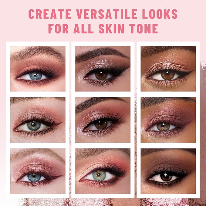 6 Colors Mini Naked Eyeshadow Makeup Palette Blush-colored Neutral Tone Eye Shadow Matte & Shimmer Nude Make Up Pallet with Mirror Blendable Highly Pigmented Travel Size Gift Kit 03-Velvo Beauty