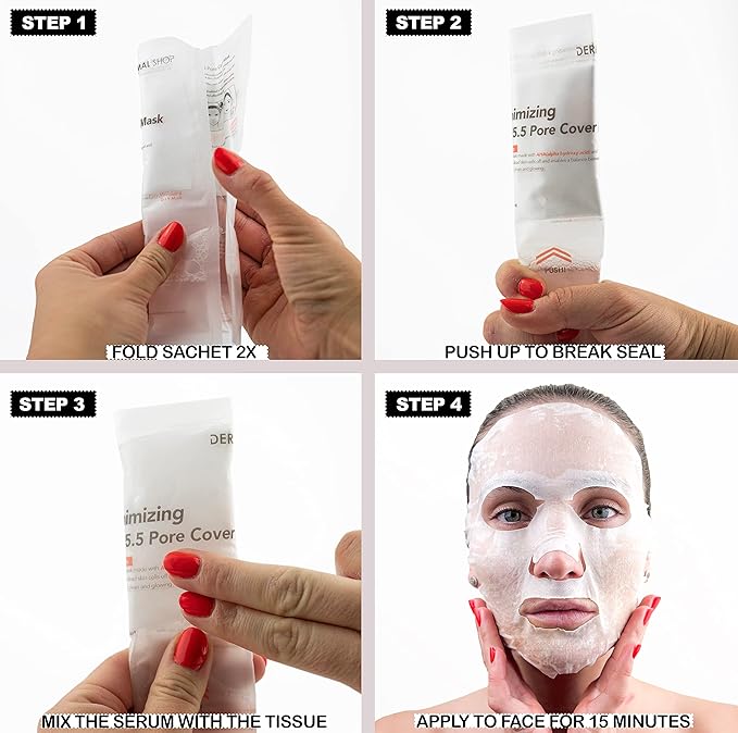 Transparent Pore Reducing Mask AHA pH5.5 Dermal Shop-Velvo Beauty