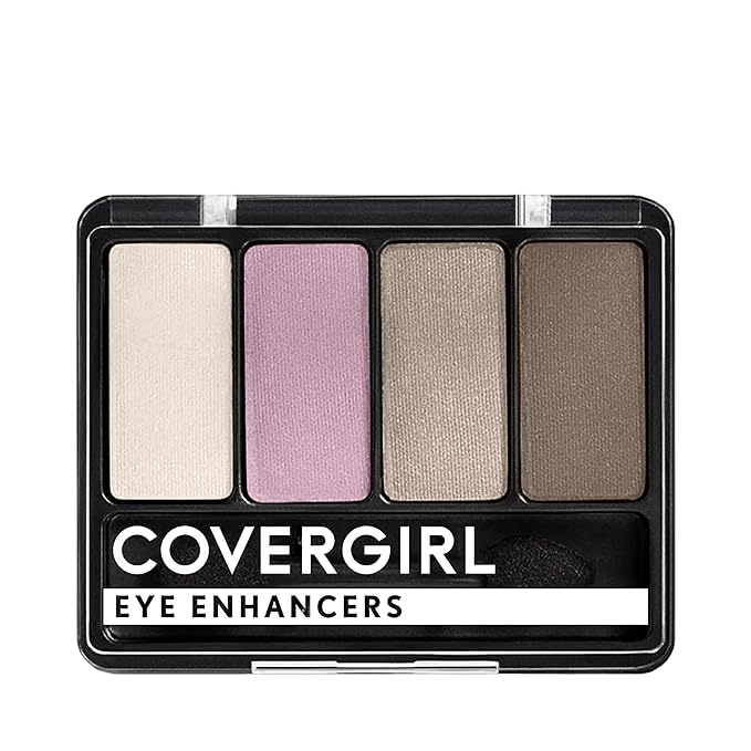 COVERGIRL - Eye Enhancers 4-Kit Eyeshadow, silky, sheer formula, double ended applicator, 100% Cruelty-free-Velvo Beauty