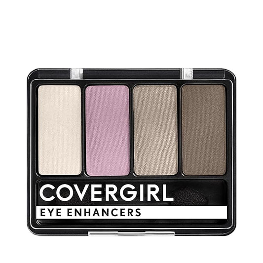 COVERGIRL - Eye Enhancers 4-Kit Eyeshadow, silky, sheer formula, double ended applicator, 100% Cruelty-free-Velvo Beauty
