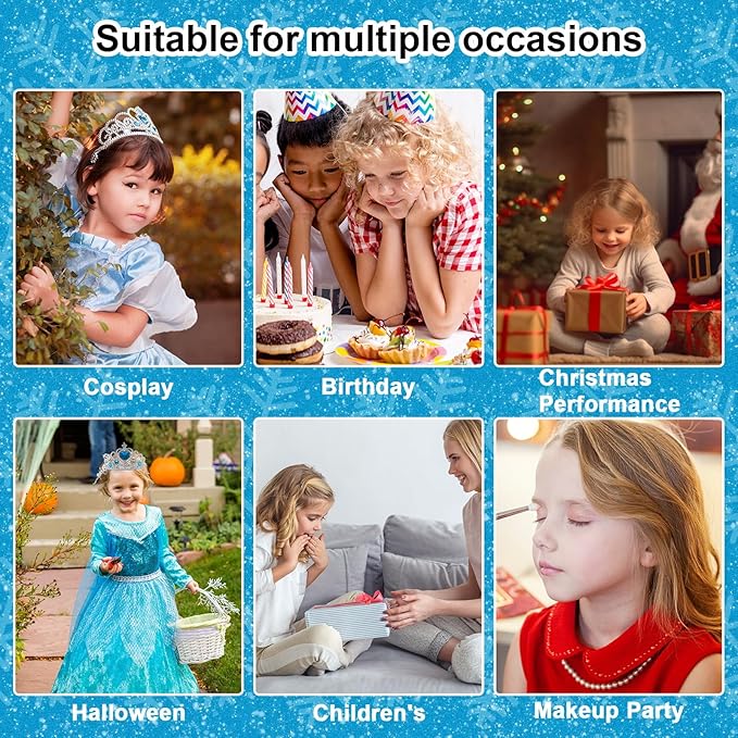 Kids Makeup Kit for Girl Toys, Princess Toys With Makeup kit Nail Polish Set Little Girls Toddlers Dress up Set Birthday Gift Play Makeup Kits For Girls Ages 6-10-Velvo Beauty