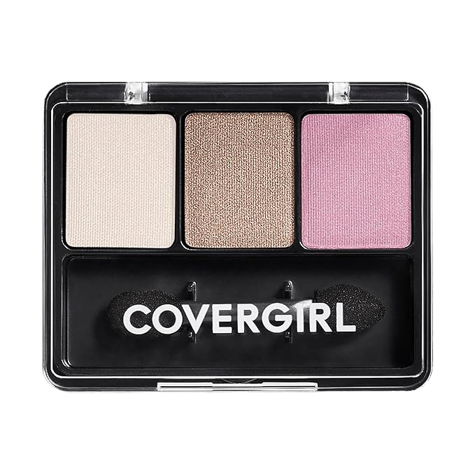 COVERGIRL - Eye Enhancers 3-Kit Eyeshadow, silky, sheer formula, double ended applicator, 100% Cruelty-free-Velvo Beauty